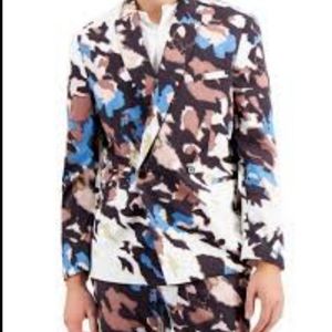 International Concepts Men's Blazer Abstract Print